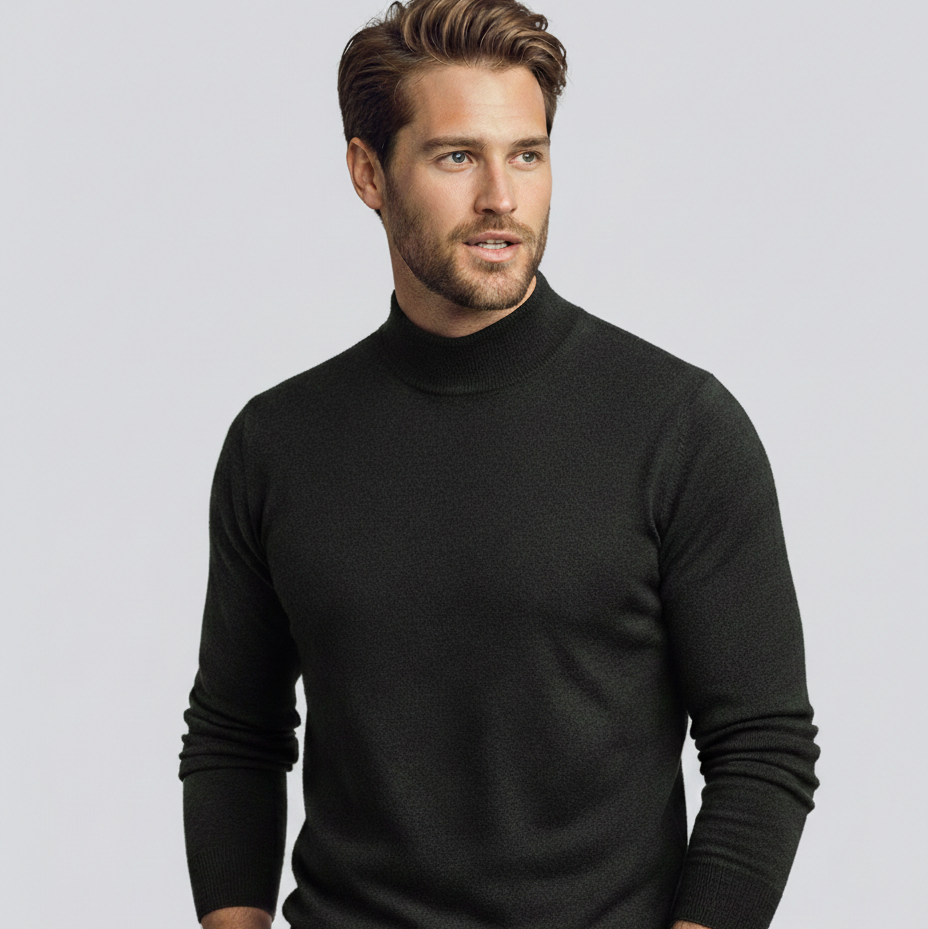 Cavelle Wool Sweatshirt — Black