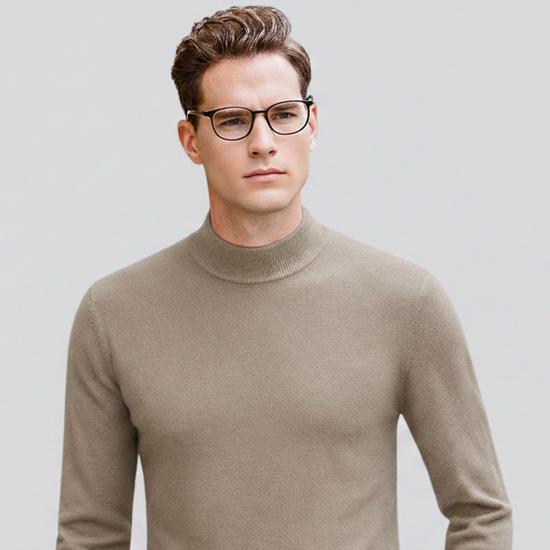 Cavelle Wool Sweatshirt — Beige